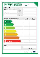 Etiqueta eficiencia energética