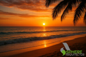 25_Blog 4 Playa relajante de vacaciones verano con una buena puesta de sol